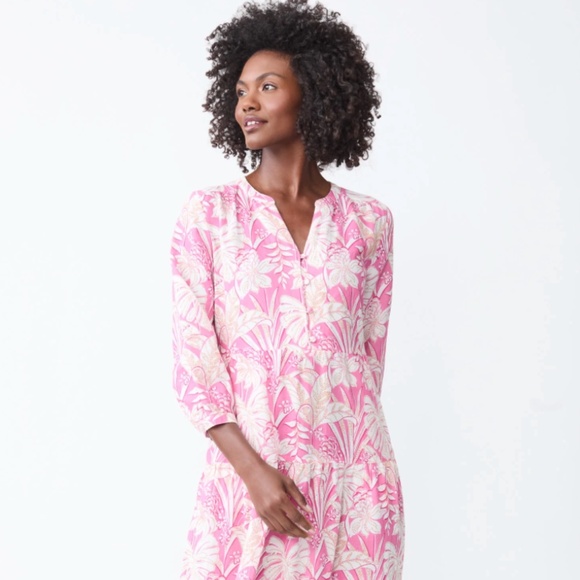 J McLaughlin NWOT Cunningham Dress in Field Blooms, XL - Picture 1 of 8